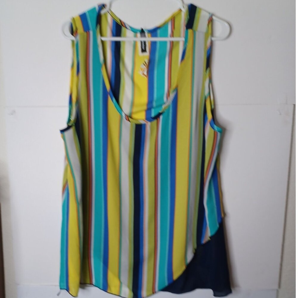 Banabee Size 2XL  Sleeveless Top Made In USA Women's